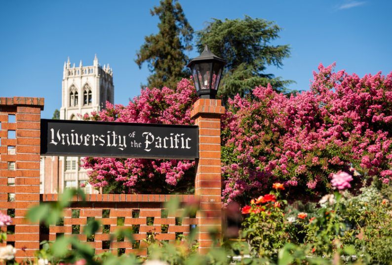 Entrance to University of the Pacific