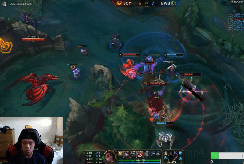 League of Legends game