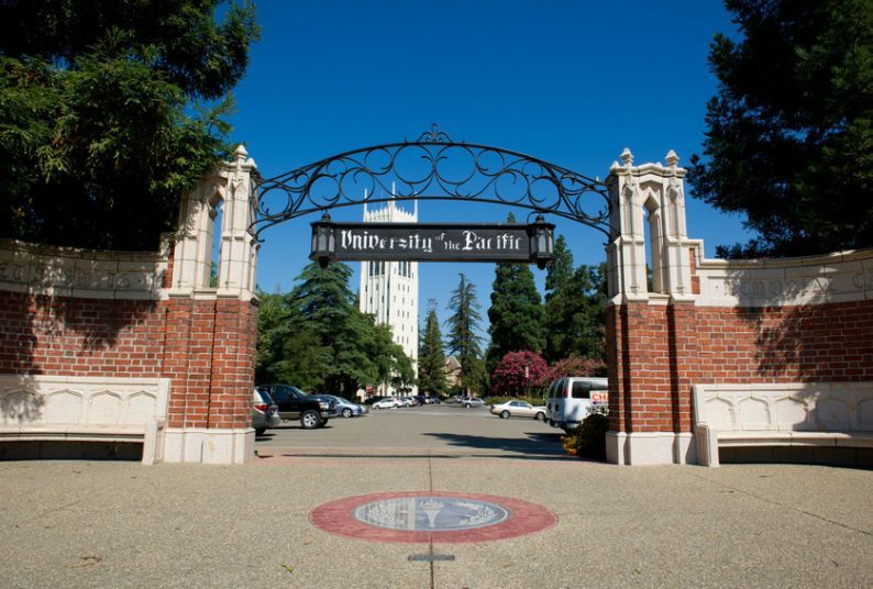 University of the Pacific main entrance