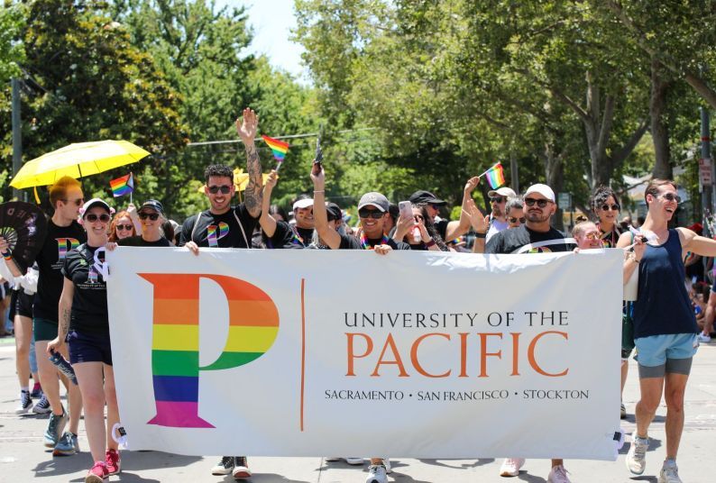 University of the Pacific at pride 