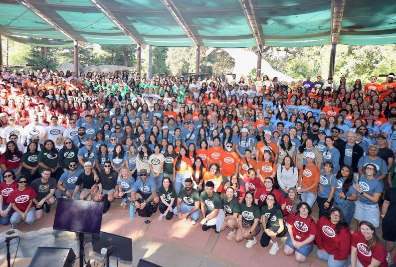 Group photo of the School of Health Sciences' students, faculty, and staff at the 2026 SHS Day.