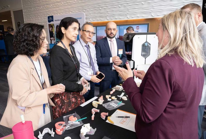 A group of people at the Digital Dentistry for Educators event