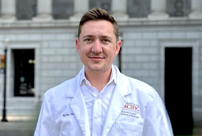 PharmD student Kevin Hatley
