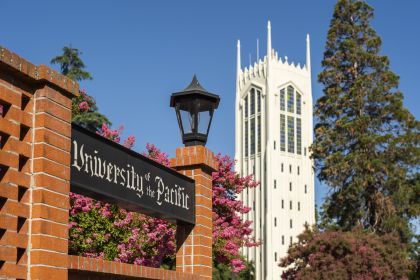 Stockton campus entrance