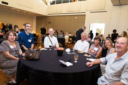 photo of attendees at the faculty retirement ceremony