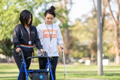 students in the occupational therapy program