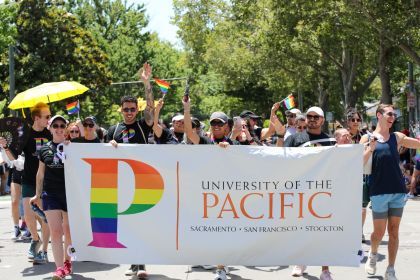University of the Pacific at pride 