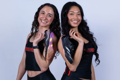 Talia Johnson ’25 and Serena Yee ’26 