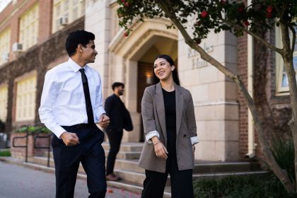 Business students
