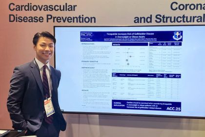 Fellow Quy Phan, PharmD presents poster at American College of Cardiology 2025 Scientific Session