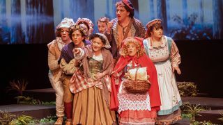 University of the Pacific's opera theatre students in a production of Into the Woods