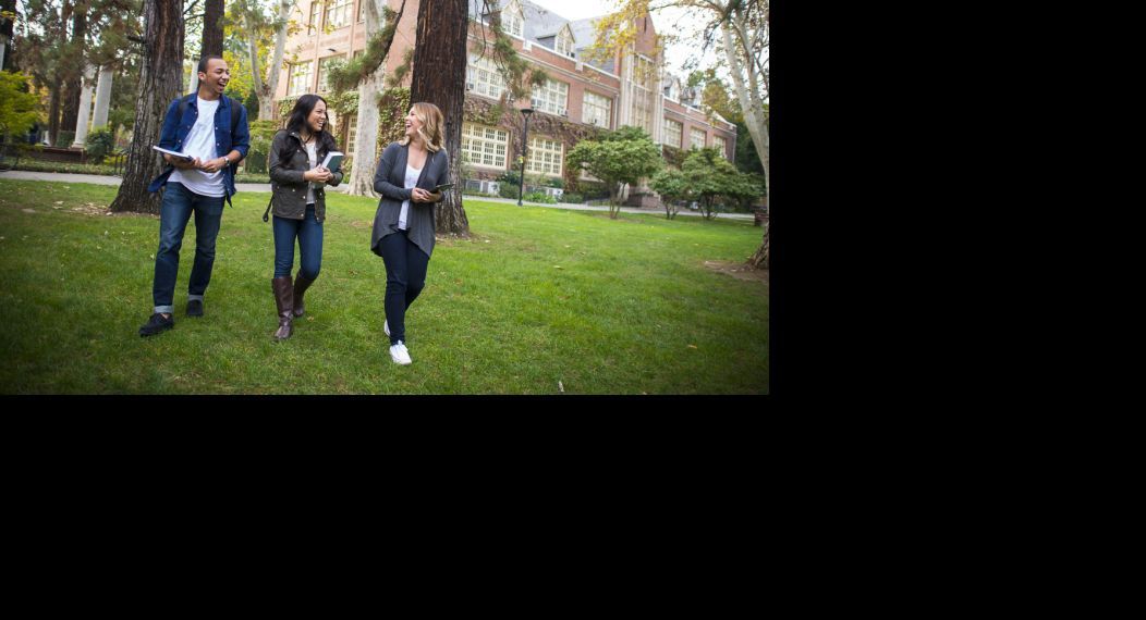 students walking 