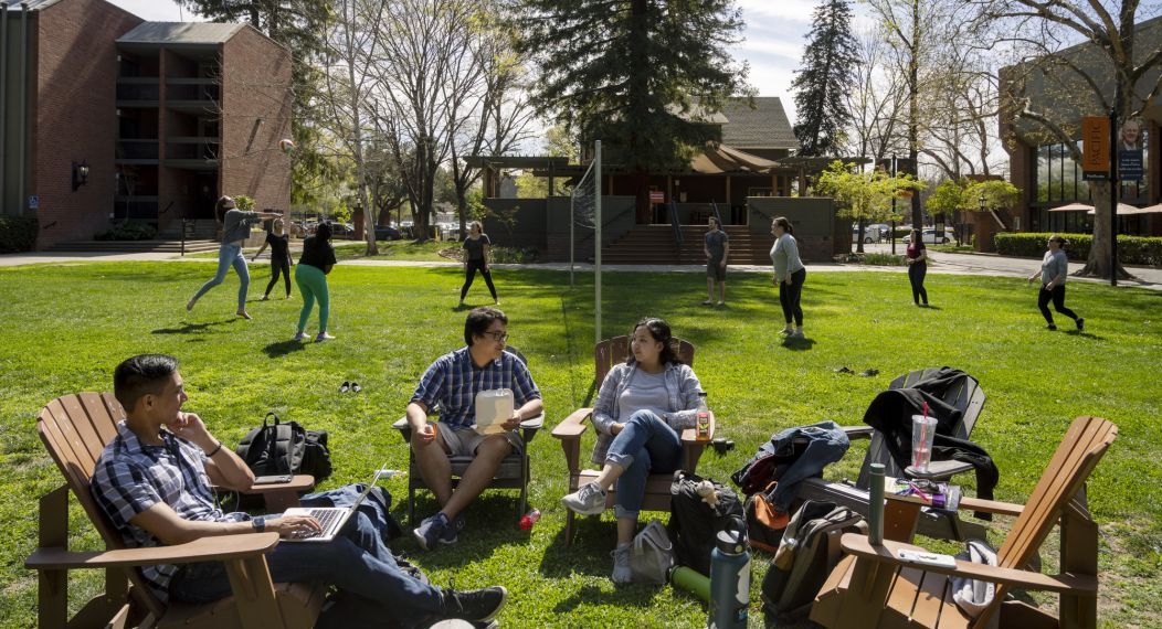 sacramento students outside