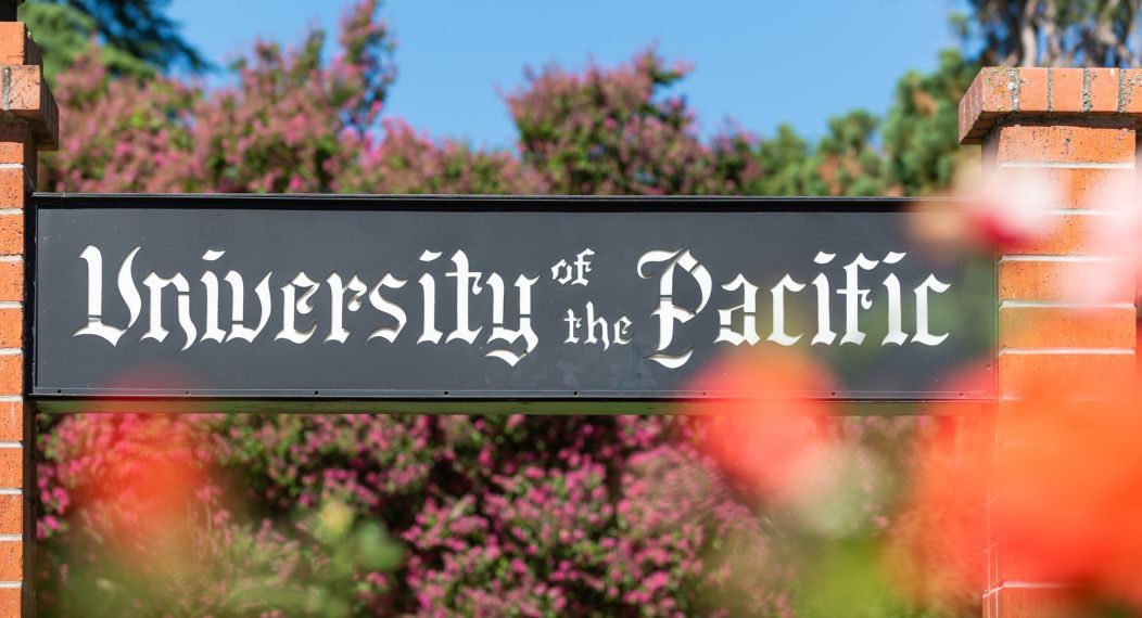 University of the Pacific sign 