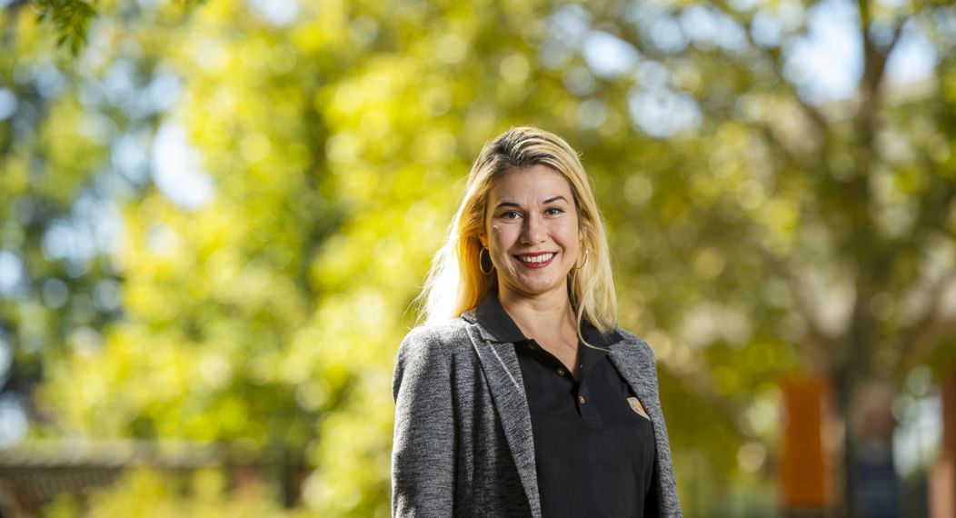 veteran student on the Sacramento campus