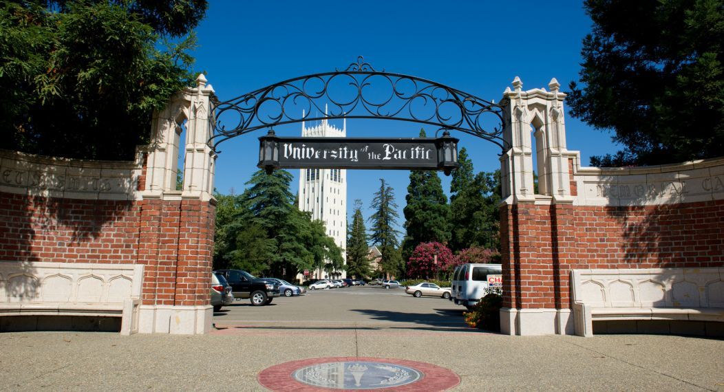 front of university of pacific