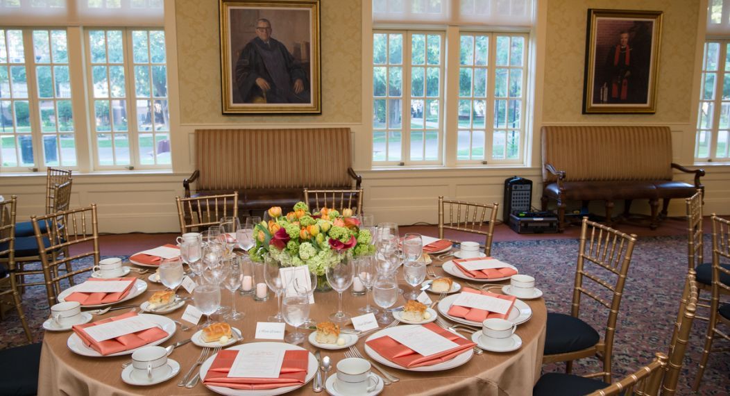 interior shot of presidents room