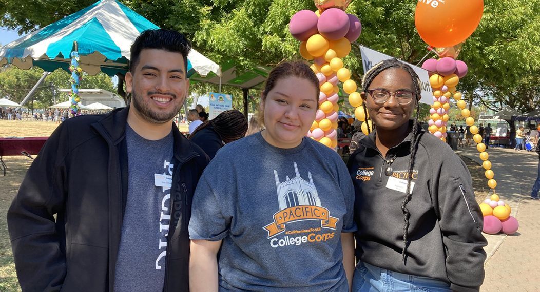 Students at Family Day