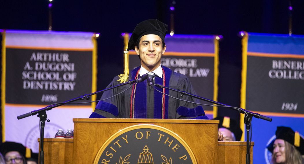 student speaker at commencement