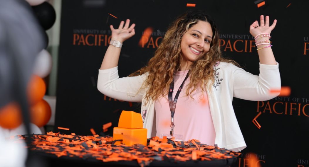 Undergraduate students admitted to University of the Pacific 