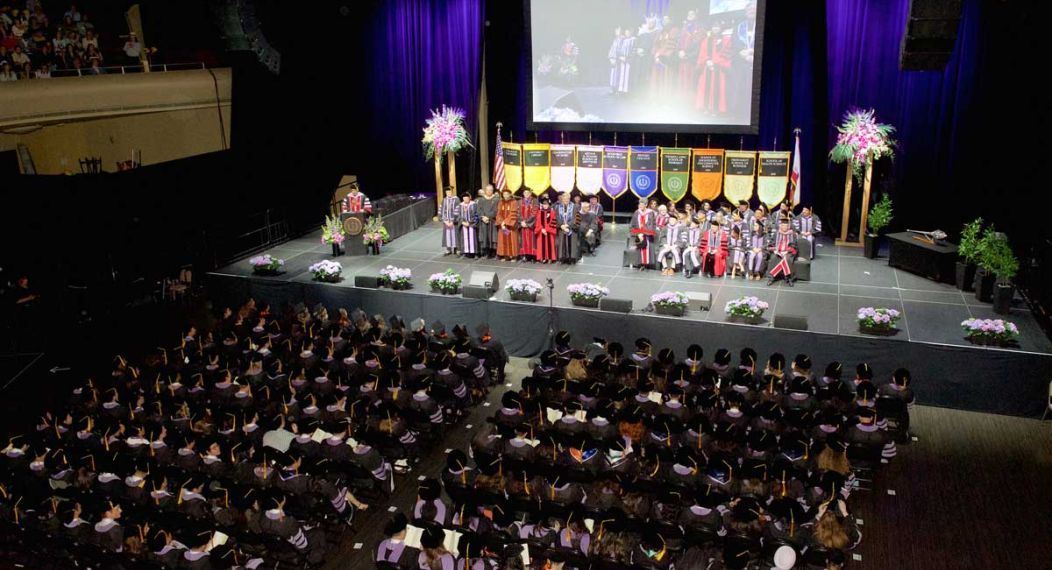 commencement 2024 stage