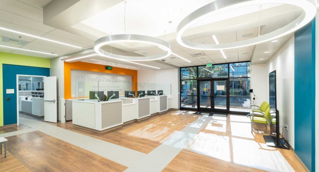 entrance and lobby of PHCC