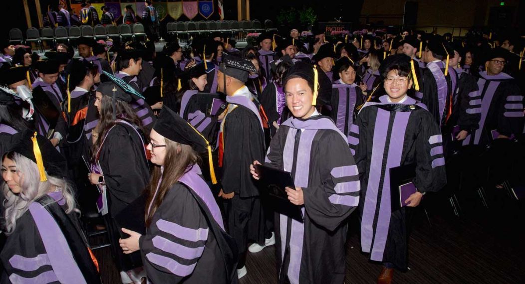 Students at 2025 Commencement
