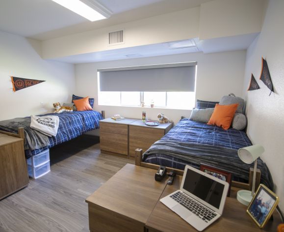 interior of Grace Covell residence hall