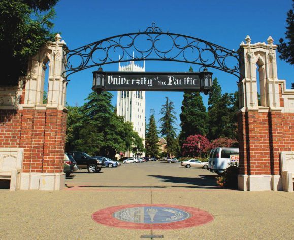 Stockton campus gate