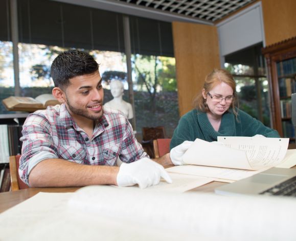 Special Collections and Archives photoshoot