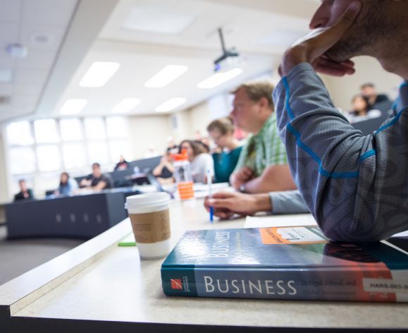 Eberhardt School of Business classroom