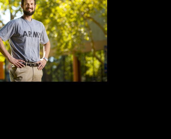 veteran student on the Sacramento campus