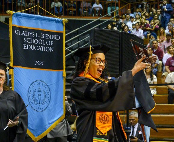 Pacific Graduation ceremony