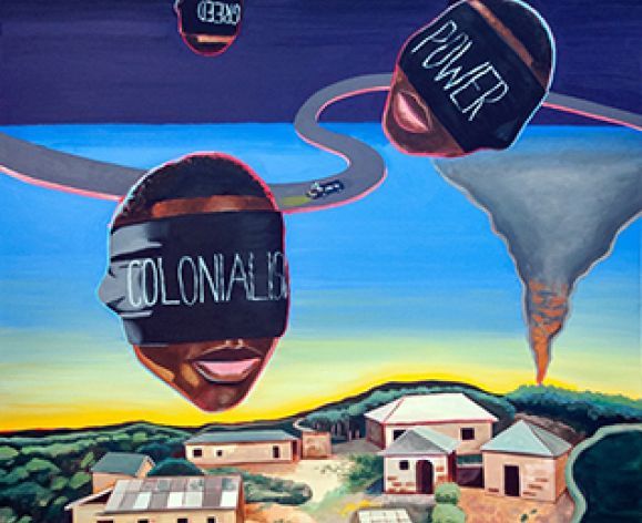 painting by Olubori Babaoye