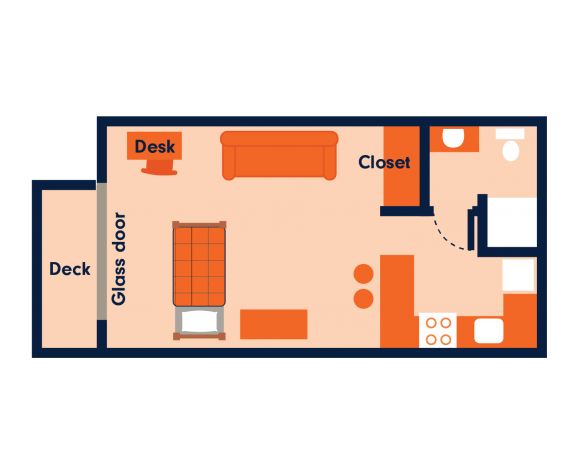 Whiteacre studio floorplan