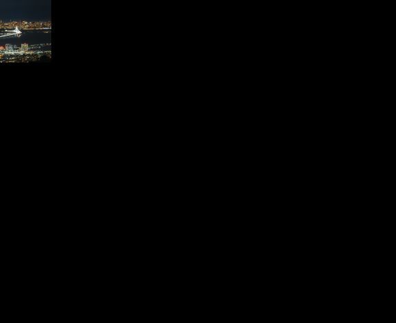Night view of Bay Bridge