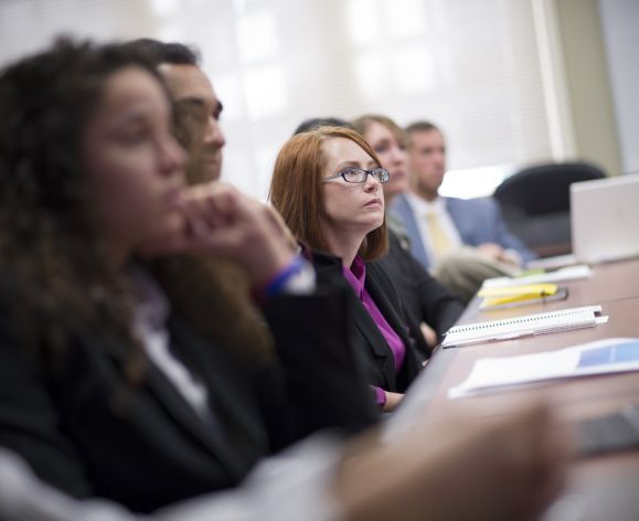 business students