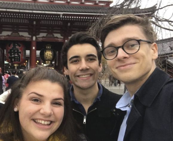 Skye Beckes in Tokyo