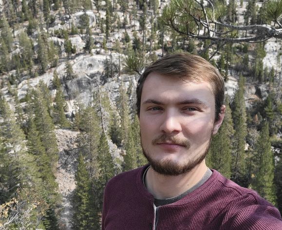 Geology major Jesse Thornton