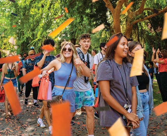 Students at Convocation