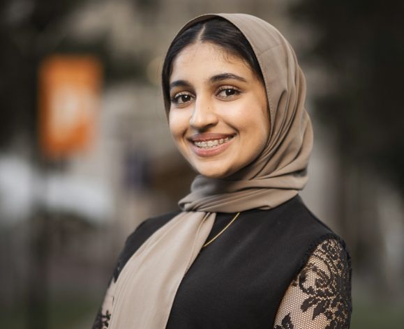 sociology student Rahila Shah