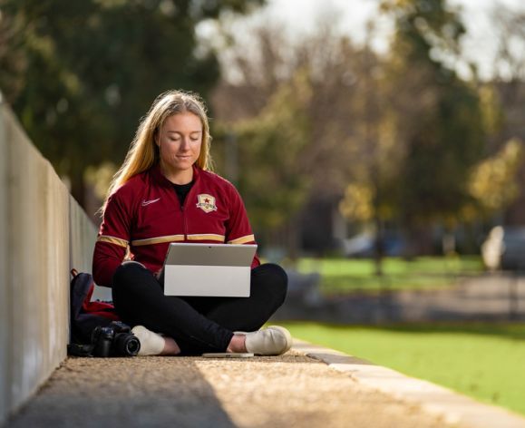 Sport management major Klara Kosan