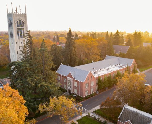 Burns Tower at the University of the Pacific 