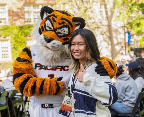 Powercat and an admitted student