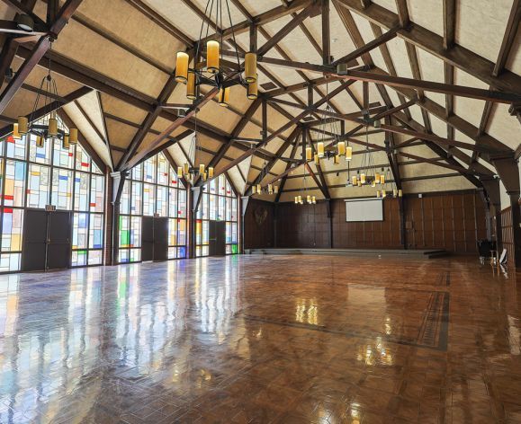 interior of raymond great hall