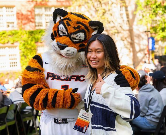 Powercat and an admitted student