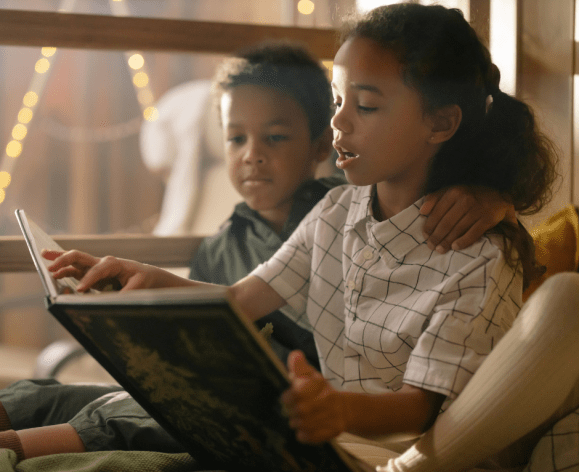 kids reading