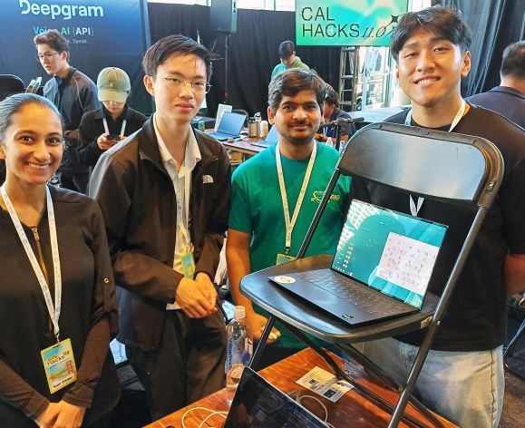 Pacific's computer science team