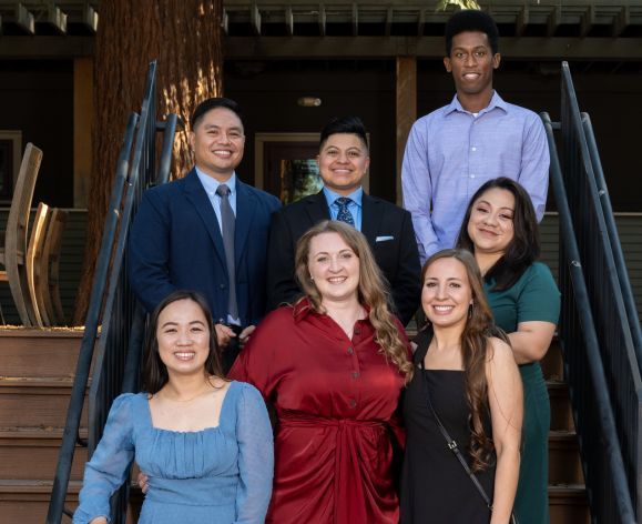Occupational Therapy students at an event on Pacific's Sacramento campus