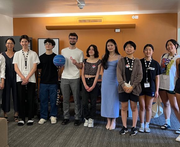 Students participating in Pacific Summer Piano Intensive 2024